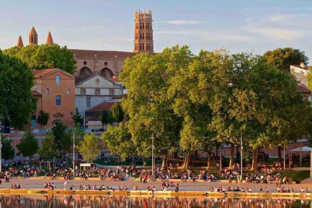 Studio Rose Poudre Centre Ville Toulouse Ngoại thất bức ảnh